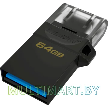 USB Flash Kingston DataTraveler microDuo 3.0 G2 64GB (DTDUO3G2/64GB) картинка 4